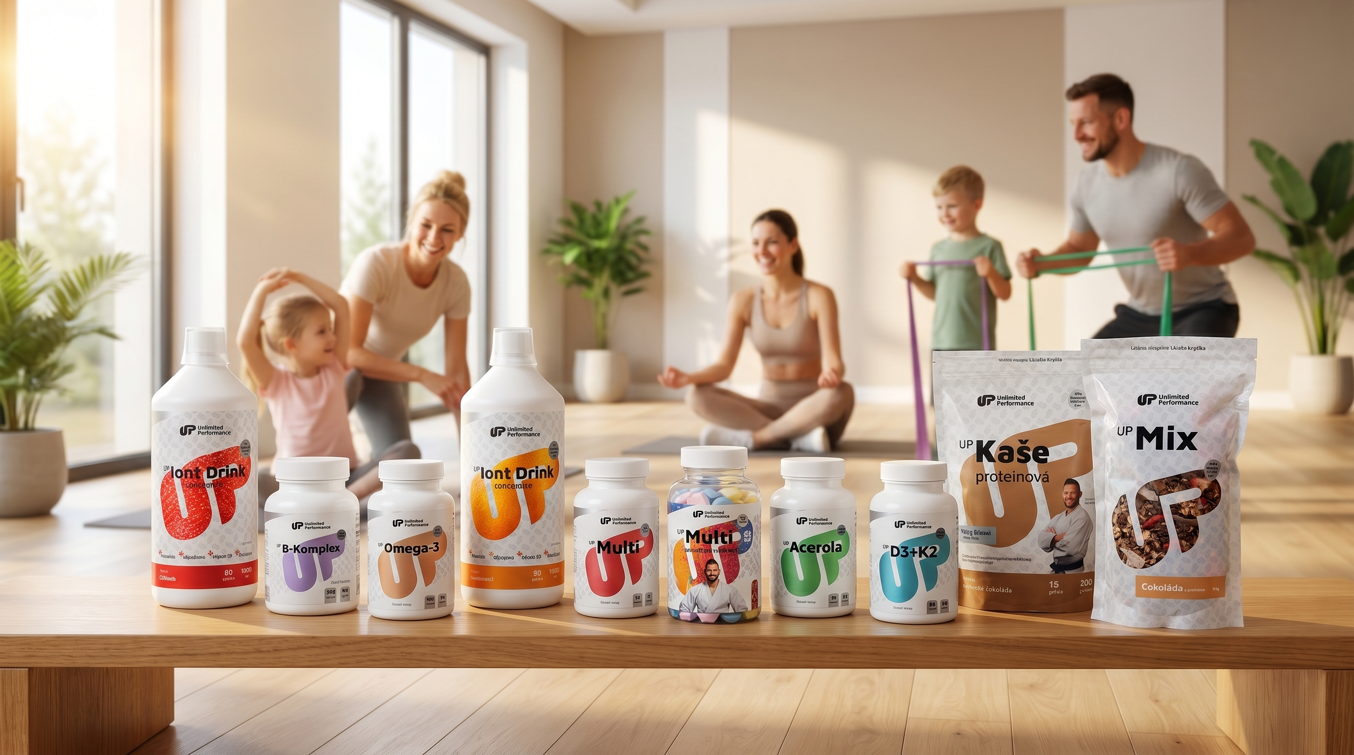 UP Sport Line pro aktivní rodinu